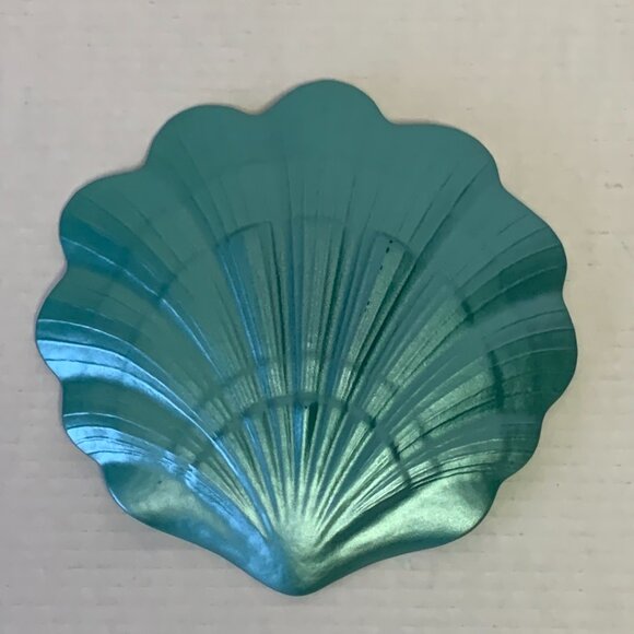 Set of 4 Princess House Sell Plates 1479 Dish Teal in Colour Made in Turkey NEW - Picture 7 of 13